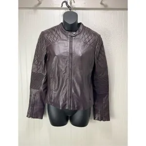 DANIER Leather Moto Jacket