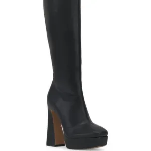 Daniyah Womens Faux Suede Dressy Knee-High Boots Size 7.5