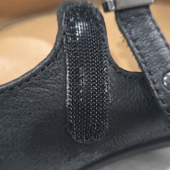 Dankso Leather Classic Black Mary Jane Women's Shoes Size 8.5