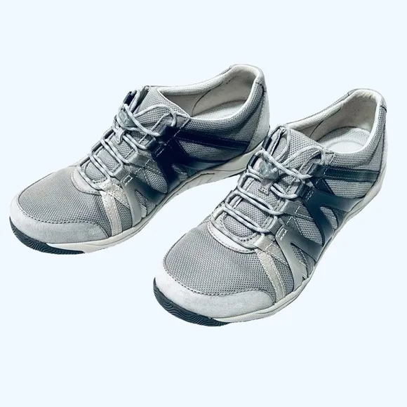 Dansko Henrietta Sneakers, Size US 8/8.5 EUR 40, Light Gray