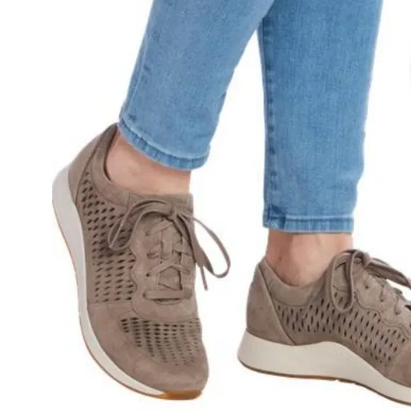 DANSKO Perforated Suede Sneakers