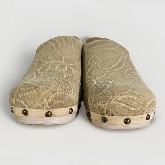 Dansko™ Tan Embroidered Textile Shoes Size 39