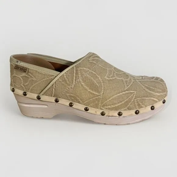 Dansko™ Tan Embroidered Textile Shoes Size 39