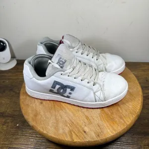DC Gaveler Skate White Shoes Vintage Rare Sneakers Slip On Mens‎ Size 10