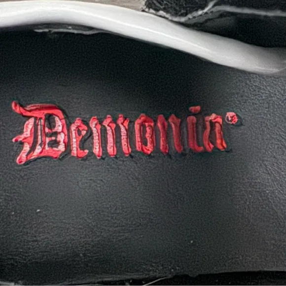 Demonia Platform Mary Jane Shoes Goth Punk Lolita Kawaii Size 6