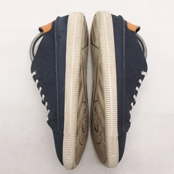 DIESEL Dyneckt S- Naptik  Men’s Size EU 39 Blue Suede Leather Lace Sneakers