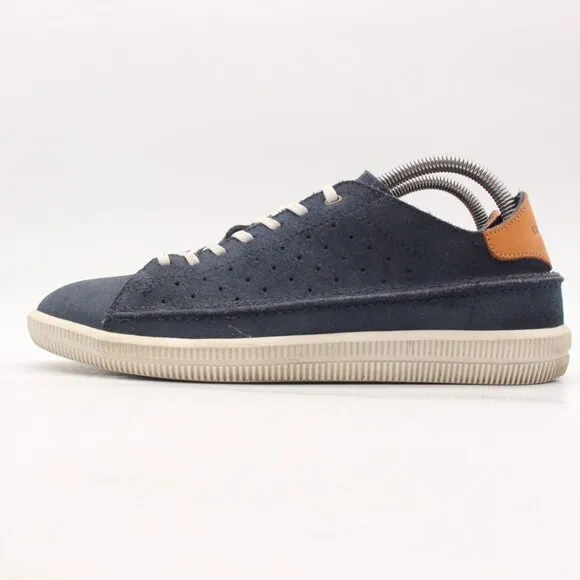 DIESEL Dyneckt S- Naptik  Men’s Size EU 39 Blue Suede Leather Lace Sneakers