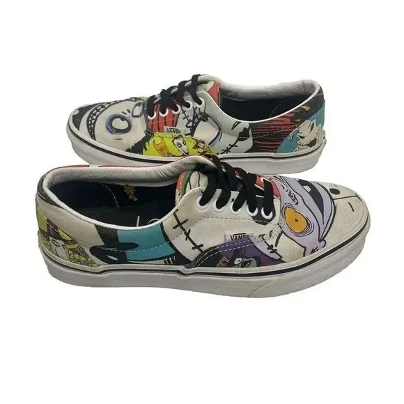 Disney VANS Era x The Nightmare Before Christmas Halloweentown Size 7.5M/9W