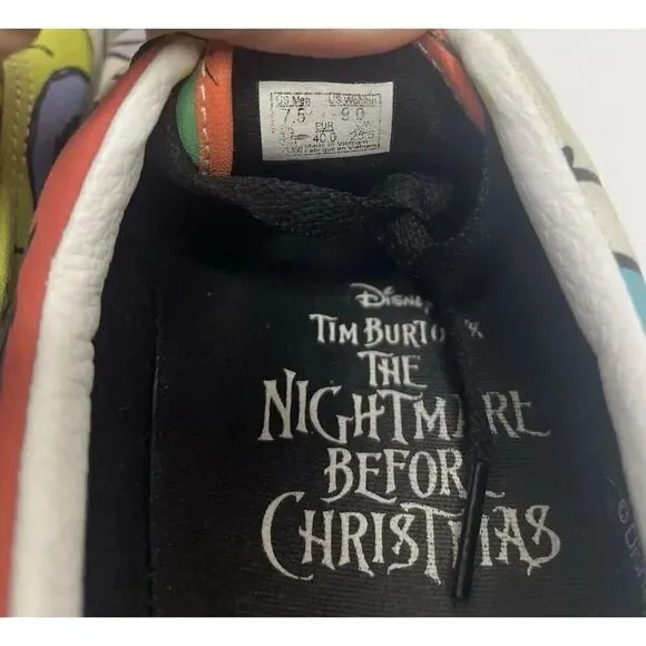 Disney VANS Era x The Nightmare Before Christmas Halloweentown Size 7.5M/9W