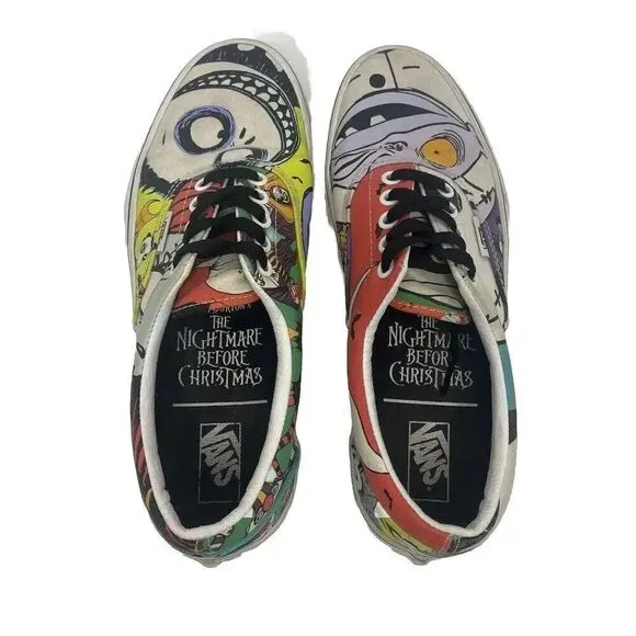 Disney VANS Era x The Nightmare Before Christmas Halloweentown Size 7.5M/9W