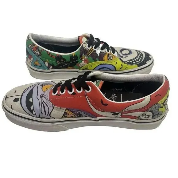 Disney VANS Era x The Nightmare Before Christmas Halloweentown Size 7.5M/9W