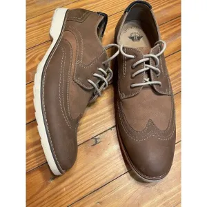 Dockers‎ &quot;Maxwell&quot; Business Casual Tan Shoes Size 10.5 M EUC