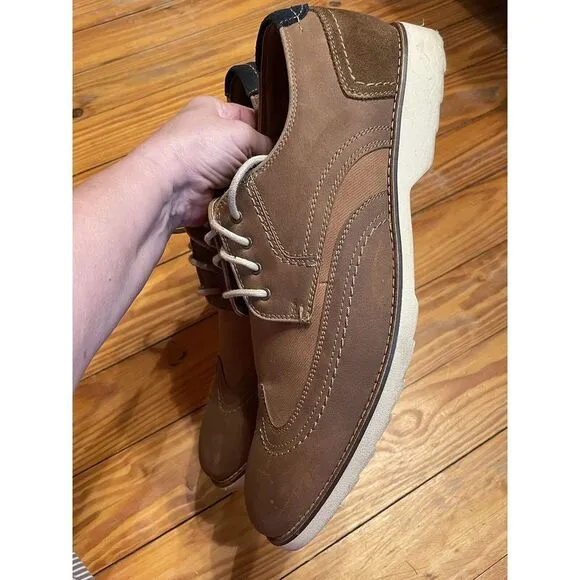 Dockers‎ &quot;Maxwell&quot; Business Casual Tan Shoes Size 10.5 M EUC