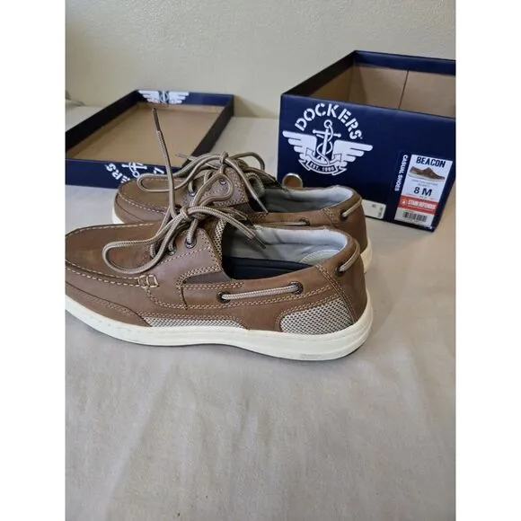 Dockers Men's‎ Beacon Dark Tan Size 8