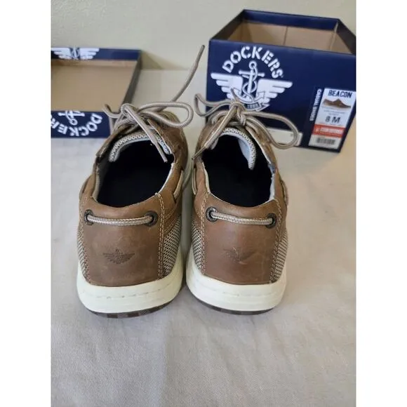 Dockers Men's‎ Beacon Dark Tan Size 8