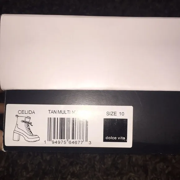 Dolce Vita Celida Lace Up Booties NIB