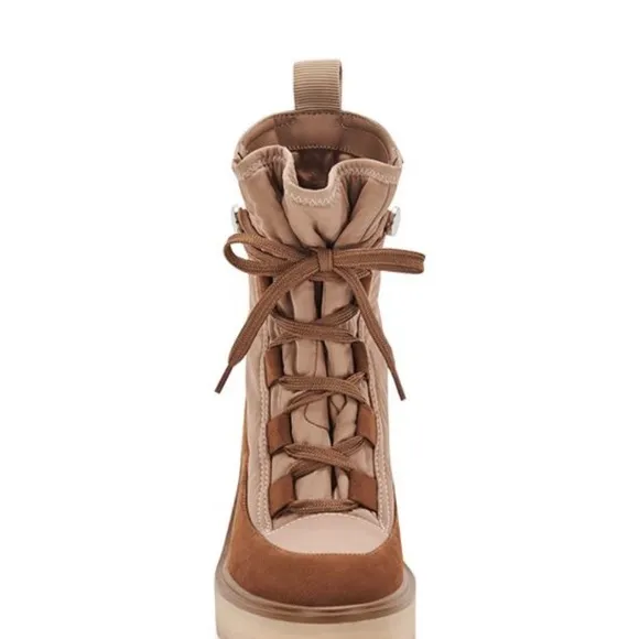 Dolce Vita Celida Lace Up Booties NIB