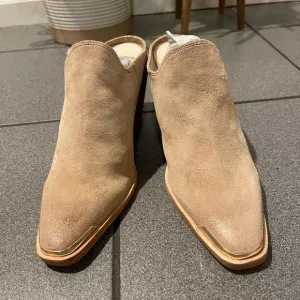 Dolce Vita Kate Mules Leather Boots NEW
