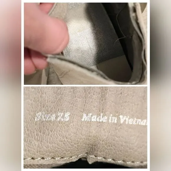 Dolce Vita ZULMA SNEAKERS IN CONCRETE GREY SUEDE Boots size 7.5
