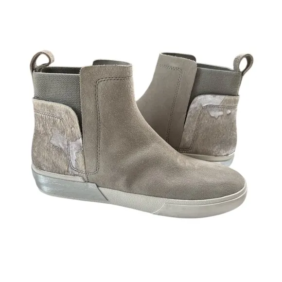 Dolce Vita ZULMA SNEAKERS IN CONCRETE GREY SUEDE size 8.5 Brand New No Box