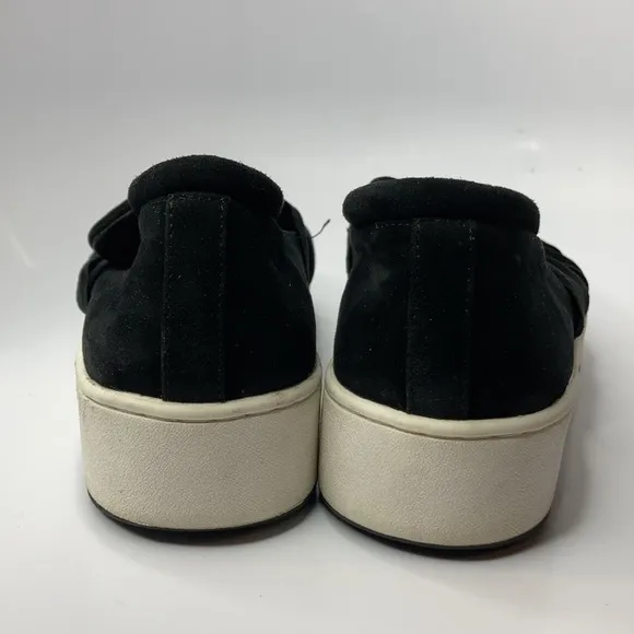 Donald J Pliner Celest knot front suede slip on sneakers size 8