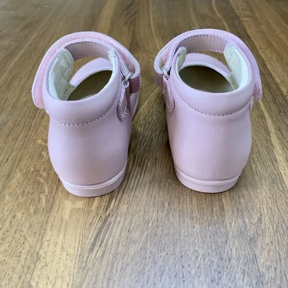 DPAM Classic Mary Jane Shoes Girls 7 23 Dusty Pink Ankle Boots NEW European Shoe