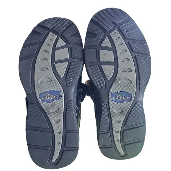 Dr. Comfort Douglas Black Mens Therapeutic Shoes Leather Diabetic Shoe Size 11XW