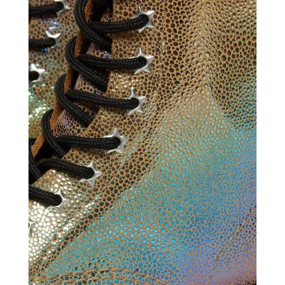 Dr. Martens 1460 Ray Suede Rainbow Boots Size 10