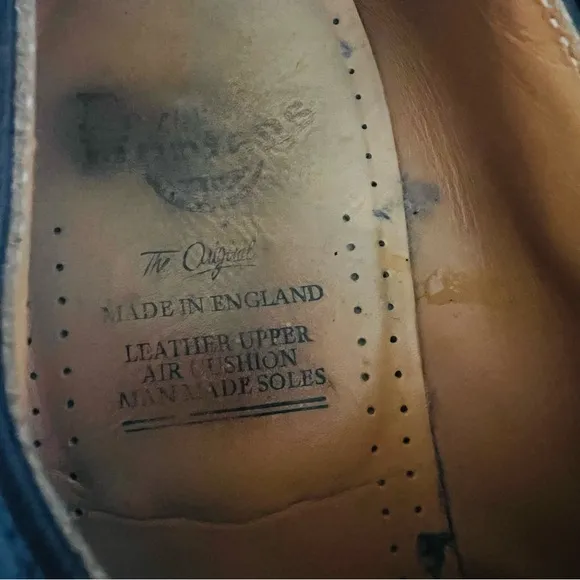 Dr. Martens 1461  Man 13 Black Yellow Stitching, Made in England.