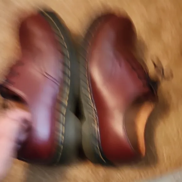 Dr. Martens 1925 Cherry Steel Toe Oxford shoes Unisex