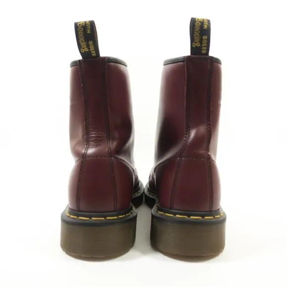 Dr Martens 8-Eye Leather Boots - Women's Size 7