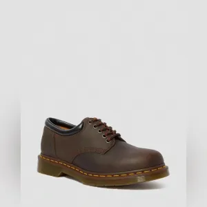 Dr. Martens 8053 Crazy Horse Leather Casual Shoes- Dark Brown