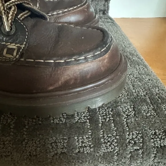 Dr Martens 8460 Made in England Brown Leather Laceup Boots