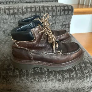 Dr Martens 8460 Made in England Brown Leather Laceup Boots