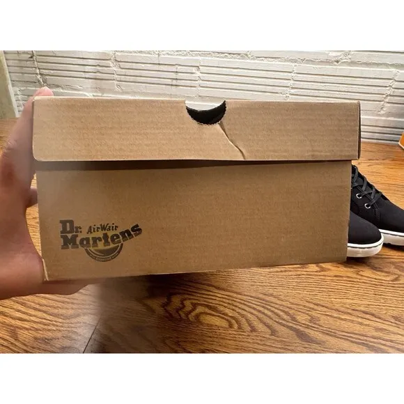 DR. MARTENS AirWair COBURG Black&amp;Tan  Men’s US 11, EU‎ 45; NEW, In Box AW004