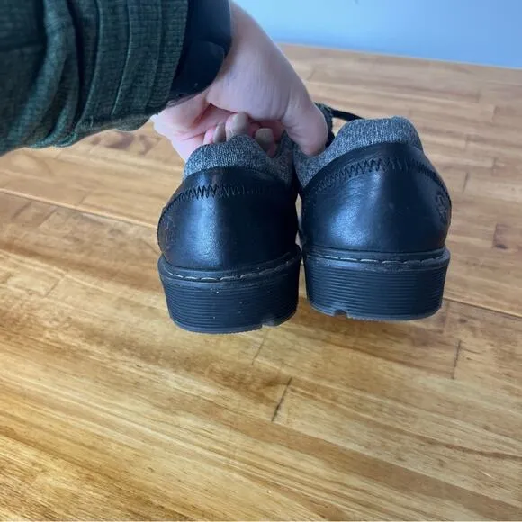 Dr. Martens Black Leather 3 Eye Lace Up Oxford Shoes Size Boys 3