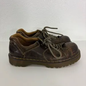 Dr. Martens Brown Leather Vintage Chunky Shoes