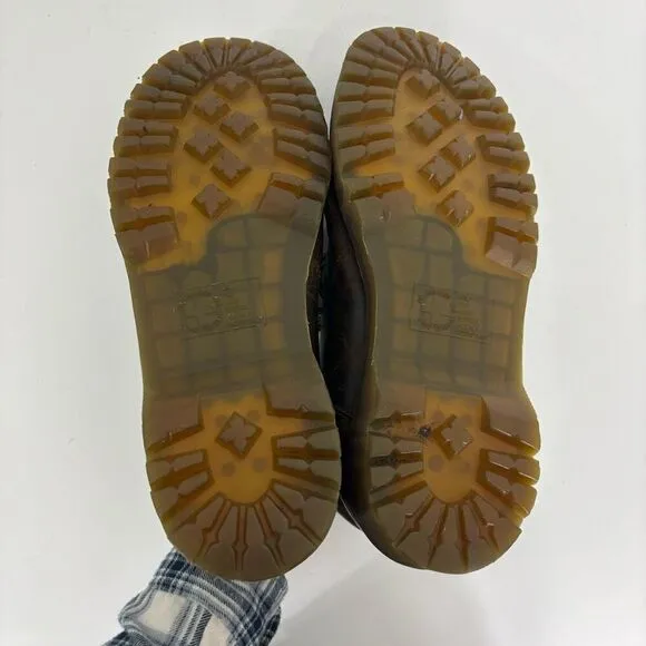 Dr. Martens Brown Leather Vintage Chunky Shoes