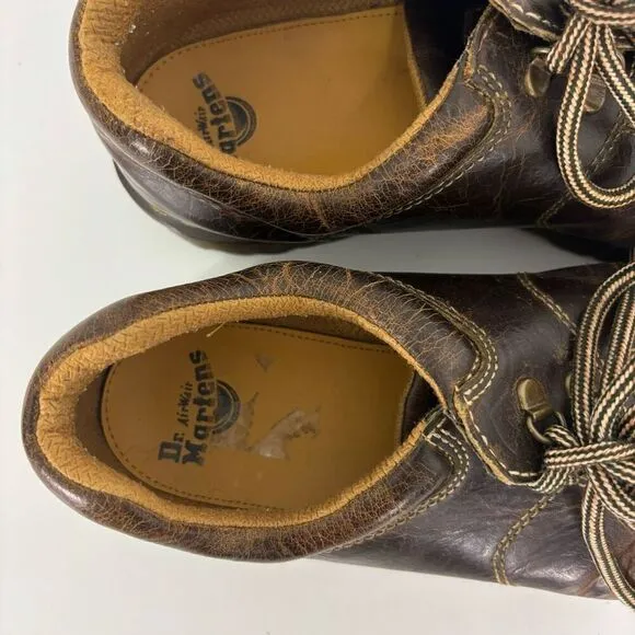 Dr. Martens Brown Leather Vintage Chunky Shoes