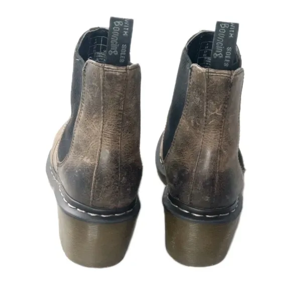 Dr. Martens Cadence Greenland Heeled Chelsea Boots Women's Size 6