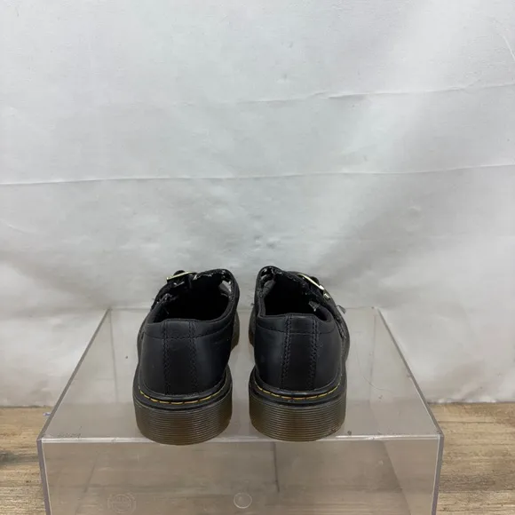 Dr. Martens Doc 8065 J Smooth Leather Mary Jane Girls Youth Size 2 Hook and Loop