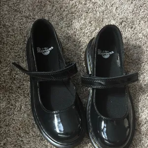 Dr. Martens Kids Black Mary Jane Shoes