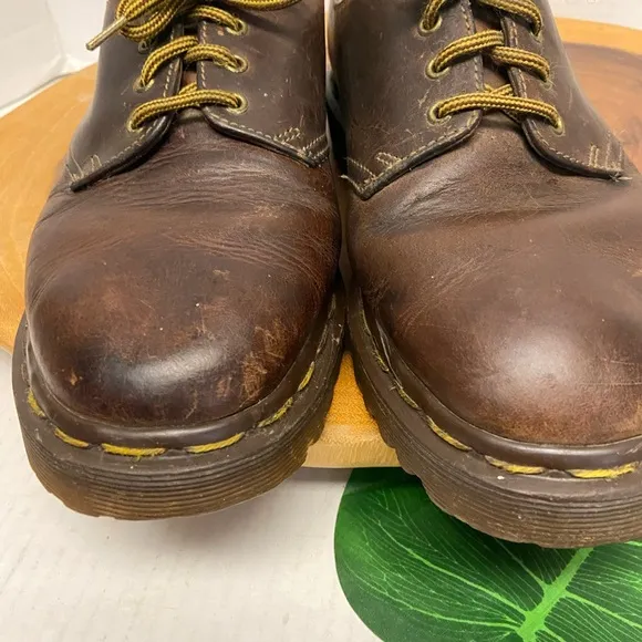 Dr Martens Made In England Low Top Vintage Unisex Combat Boots