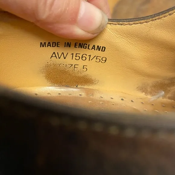 Dr Martens Made In England Low Top Vintage Unisex Combat Boots