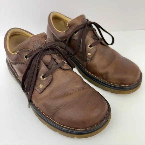 Dr. Martens size 11 Men’s Brown Leather Oxford Lace Up Low Top Casual Shoes