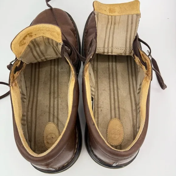 Dr. Martens size 11 Men’s Brown Leather Oxford Lace Up Low Top Casual Shoes
