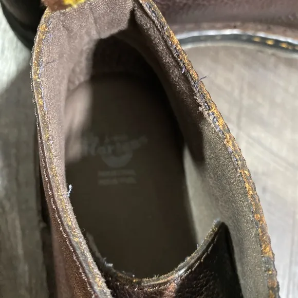 Dr. Martens Sussex Industrial Brown Leather Boots