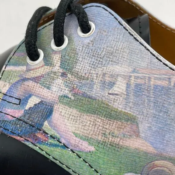 Dr. Martens x TNG National Gallery Seurat Bathers Painting Dress Shoes Size 5 US