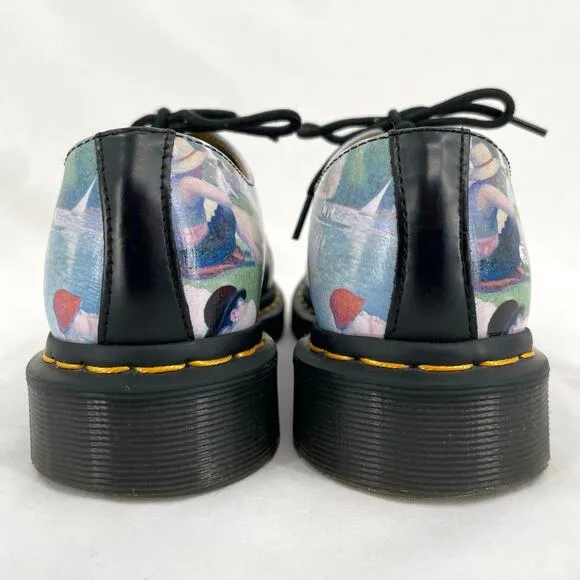 Dr. Martens x TNG National Gallery Seurat Bathers Painting Dress Shoes Size 5 US