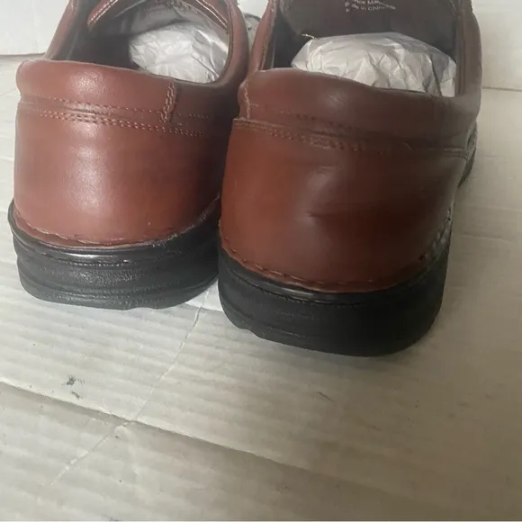 Drew leather brown loafer shoes size 12.5 6E (SH10)